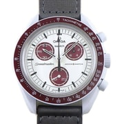 オメガ×スウォッチ MISSION TO PLUTO 42mm QZ 並行輸入品 2年保証 SO33M101