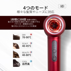 ヘアグロス　ドライヤー　ELLE　ED-WH-01 旭興進 ED-WH-01 ELLE ヘアグロスドライヤー ホワイト | ヤマダ