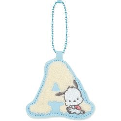 001744-51 [サンリオキャラクターズ イニシャルホルダー 相良刺繍 A/ポチャッコ]