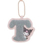 001744-58 [サンリオキャラクターズ イニシャルホルダー 相良刺繍 T/クロミ]