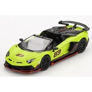 MGT00887-L 1/64 ランボルギーニ アヴェンタドール SVJ 63 ロードスター Verde Shock グリーン 左ハンドル [ダイキャストミニカー]
