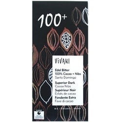 VIVANI オーガニック エキストラダークチョコレート 100% 80g