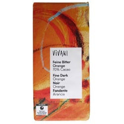 VIVANI オーガニック ダークチョコレート オレンジ 100g