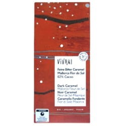 VIVANI オーガニック キャラメル マヨルカ(塩)チョコレート 80g