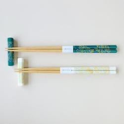 GA-K03 KODAMAYA ペアギフト 箸2膳と箸置き2個 箸と箸置きギフト ミモザペア kodamaya1