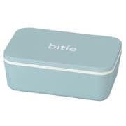 mbitie1lunch [C18088-6 bitie シンプル一段ランチ 弁当箱 BL（ブルー）]