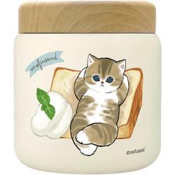 53-2155 mofusand モフサンド ステンレススープポット 300ml スープポット シフォンケーキにゃん mfsoup300