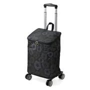 uf155041 [15-5041 CHARMISS 4輪ショッピングカート ファスナー ショッピングカート ブラック]