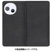 WORK10AO-BK-ASE9 [AQUOS sense9 用 LOOF ROYALE スマホケース ケース カバー 手帳型ケース カード収納 マグネット付き 本革 ベルトなし]