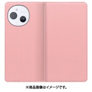 WORK16AO-PK-ASE9 [AQUOS sense9 用 LOOF PASTEL スマホケース ケース カバー 手帳型ケース カード収納 マグネット付き 本革 ベルトなし]