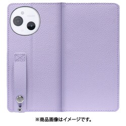 WORK23AO-PL-ASE9 [AQUOS sense9 用 LOOF HOLD スマホケース ケース カバー 手帳型ケース 背面ベルト カード収納 本革 マグネットなし]