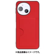 WORK28AO-RD-ASE9 [AQUOS sense9 用 LOOF SKIN SLIM-SLOT スマホケース 背面 ケース カバー ハードケース ストラップホール]