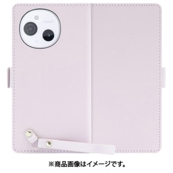 WORK29AO-PL-ASE9 [AQUOS sense9 用 LOOF MACARON スマホケース ケース カバー 手帳型ケース カード収納 ストラップ ベルト付き マグネット付き 本革]