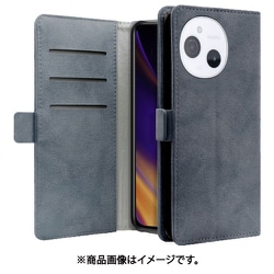 WORK34MAGAO-BU-ASE9 [AQUOS sense9 用 LOOF SIKI-MAG スマホケース ケース カバー 手帳型ケース カード収納 ベルト付き マグネット付き]