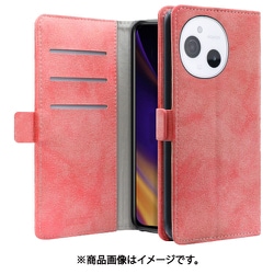 WORK34MAGAO-PK-ASE9 [AQUOS sense9 用 LOOF SIKI-MAG スマホケース ケース カバー 手帳型ケース カード収納 ベルト付き マグネット付き]