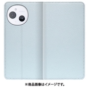 WORK47AO-BU-ASE9 [AQUOS sense9 用 LOOF BOOK スマホケース ケース カバー 手帳型ケース カード収納 本革 マグネットなし ベルトなし]
