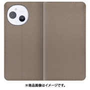 WORK47AO-GB-ASE9 [AQUOS sense9 用 LOOF BOOK スマホケース ケース カバー 手帳型ケース カード収納 本革 マグネットなし ベルトなし]