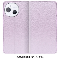 WORK47AO-PL-ASE9 [AQUOS sense9 用 LOOF BOOK スマホケース ケース カバー 手帳型ケース カード収納 本革 マグネットなし ベルトなし]