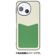 WORK49AO-CMGN-ASE9 [AQUOS sense9 用 LOOF PASS-SHELL スマホケース 背面 ケース カバー ハードケース カード収納 カードホルダー ストラップホール]