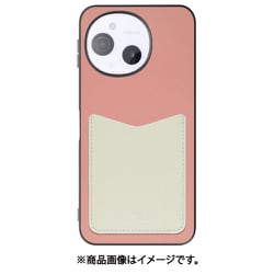 WORK49AO-PKCM-ASE9 [AQUOS sense9 用 LOOF PASS-SHELL スマホケース 背面 ケース カバー ハードケース カード収納 カードホルダー ストラップホール]