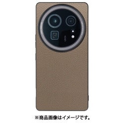 WORK25AO-GB-AR9P [AQUOS R9 pro 用 LOOF LUXURY-SHELL スマホケース 背面 ケース カバー ハードケース 本革 ストラップホール]