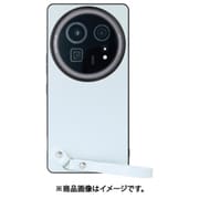 WORK33AO-BU-AR9P [AQUOS R9 pro 用 LOOF MACARON-SHELL スマホケース 背面 ケース カバー ハードケース ストラップ付き 本革 ストラップホール]