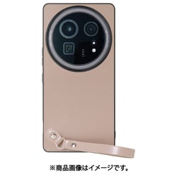WORK33AO-CM-AR9P [AQUOS R9 pro 用 LOOF MACARON-SHELL スマホケース 背面 ケース カバー ハードケース ストラップ付き 本革 ストラップホール]