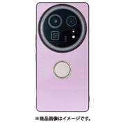WORK48AO-PL-AR9P [AQUOS R9 pro 用 LOOF RING-SHELL スマホケース 背面 ケース カバー ハードケース スマホリング リング付き 本革 ストラップホール]