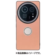 WORK48AO-RS-AR9P [AQUOS R9 pro 用 LOOF RING-SHELL スマホケース 背面 ケース カバー ハードケース スマホリング リング付き 本革 ストラップホール]
