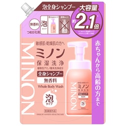 ミノン 全身シャンプー 泡タイプ 詰替 大容量 840ml