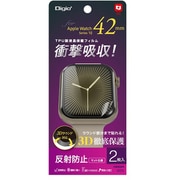 SMW-AW421TFLG [AppleWatch Series10用 TPU 液晶保護フィルム 42mm 衝撃吸収 反射防止]