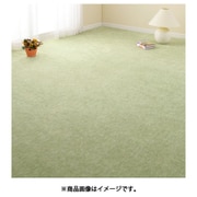 ペットにやさしい平織カーペット ラウム 団地間4.5畳 255×255 グリーン