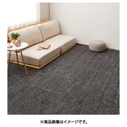 ペットにやさしい平織カーペット ラウム 本間2畳 191×191 ブラック