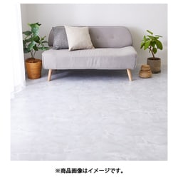 貼ってはがせる ストーン調フロアタイル 120枚組 6畳 30.5×30.5 SWH