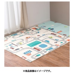 折りたためて水拭きできるプレイマット エクスロード 118×176