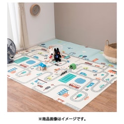 折りたためて水拭きできるプレイマット エクスロード 178×196