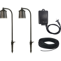 アプローチライト（AP-05-3）×2台 ＋ Aトランス（DJ-60-12W-1）×1台 ＋専用ケーブル10m（16/2C-10m）×1本 C-1