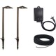 アプローチライト（AP-06-3）×2台 ＋ Aトランス（DJ-60-12W-1）×1台 ＋ 専用ケーブル10m（16/2C-10m）×1本 C-2