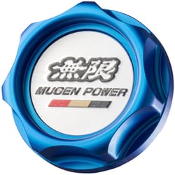 MUGEN（無限） オイルフィラーキャップ アルミニウム製 ブルー 15610-XG8-K1S0-BU