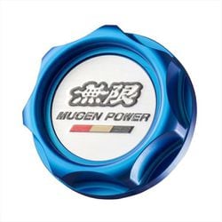 MUGEN（無限） オイルフィラーキャップ アルミニウム製 ブルー 15610-XG8-K1S0-BU