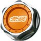 MUGEN（無限） ヘキサゴンオイルフィラーキャップ アルミニウム製 オレンジ 15610-XG8-K2S0-OR