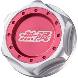 MUGEN（無限） ヘキサゴンオイルフィラーキャップ アルミニウム製 レッド 15610-XG8-K2S0-R