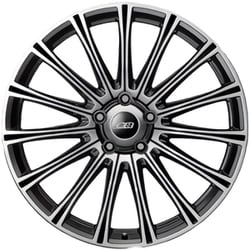 MUGEN（無限） アルミホイール MDA 19×8.0J 5H-114.3 ＋50 ブラックミラーフェイス 42700-XMJ-980A-50