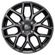 MUGEN（無限） アルミホイール MDY 15×5.0J 4H-100 ＋45 ダークガンメタリック 42700-XNH-550D-45