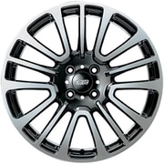 MUGEN(無限) アルミホイール MDE 17×7.0J 4H-100 +60 ブラックミラーフェイス 42700-XNN-770A-60
