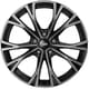 MUGEN（無限） アルミホイール MDW 18×7.5J 5H-114.3 ＋40 ブラッククリアミラーフェイス 42700-XNS-875X-40