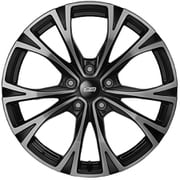 MUGEN(無限) アルミホイール MDW 18×7.5J 5H-114.3 +40 ブラッククリアミラーフェイス 42700-XNS-875X-40