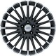 MUGEN（無限） アルミホイール MDC 19×8.5J 5H-114.3 ＋50 フラットブラックミラーフェイス 42700-XNT-985U-50