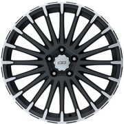 MUGEN(無限) アルミホイール MDC 19×8.5J 5H-114.3 +50 フラットブラックミラーフェイス 42700-XNT-985U-50