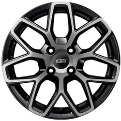 MUGEN（無限） アルミホイール MDY 15×5.0J 4H-100 ＋45 ブラッククリアミラーフェイス 42700-XNV-550X-45